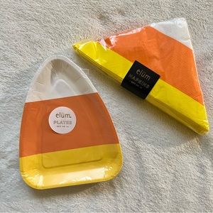 Candy corn party set